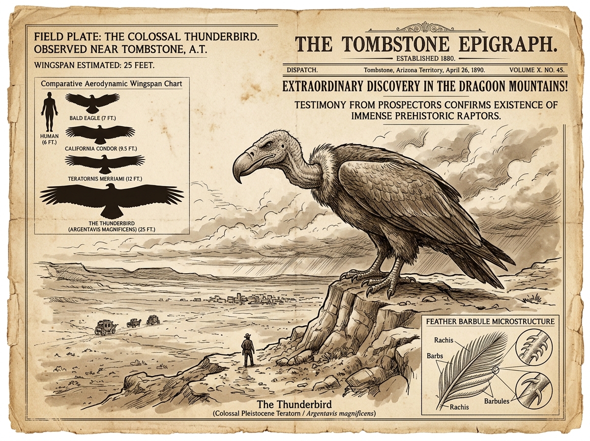 The Tombstone Epitaph: The Colossal Thunderbird (April 26, 1890)